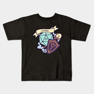 D&D Cleric D20 Kids T-Shirt